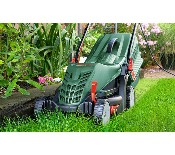 BOSCH UniversalRotak 34-410 Lawn Mower - Green