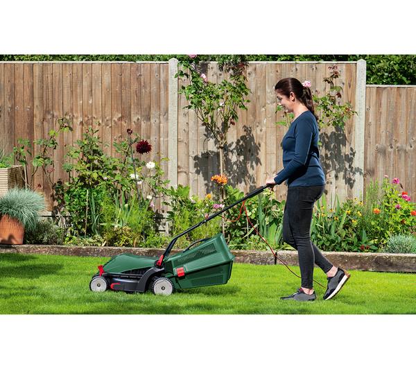 BOSCH UniversalRotak 34-410 Lawn Mower - Green