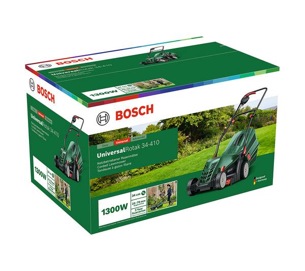 BOSCH UniversalRotak 34-410 Lawn Mower - Green