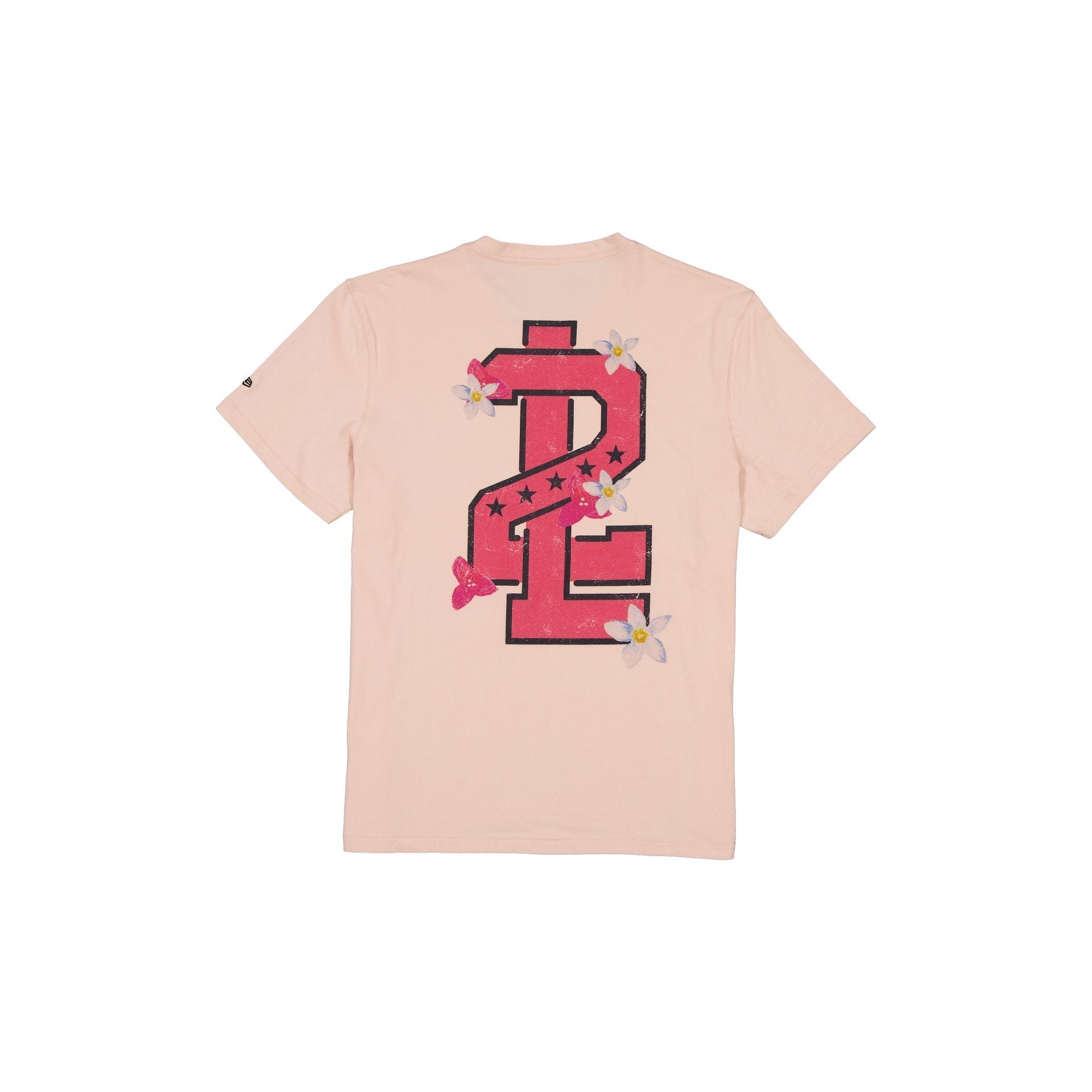 Tecolotes de los Dos Laredos Pale Pink Floral T-Shirt