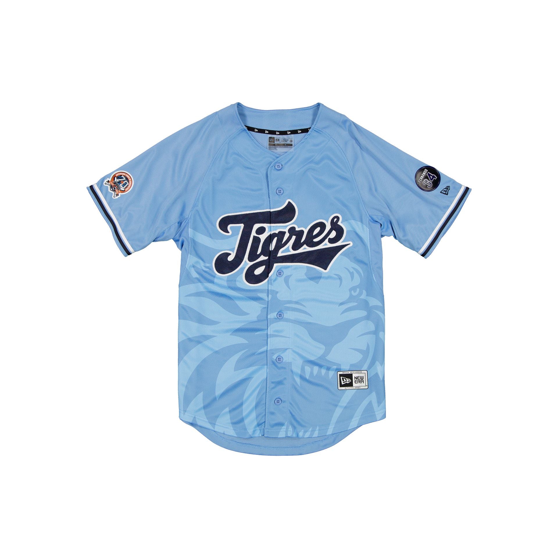 Tigres de Quintana Roo LMB 100th Anniversary Blue Alt Jersey