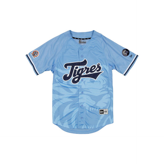 Tigres de Quintana Roo LMB 100th Anniversary Blue Alt Jersey