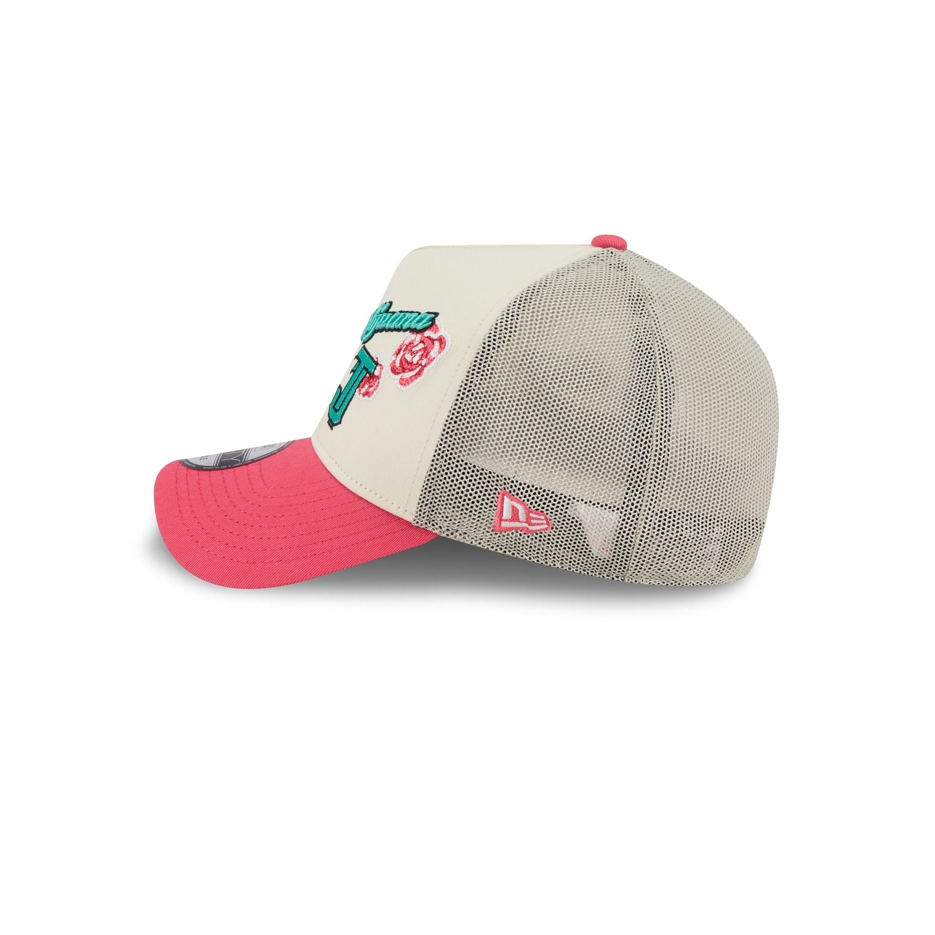 Toros de Tijuana Two-Tone Pink Rose 9FORTY A-Frame Snapback Hat