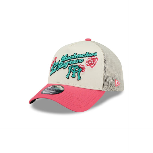 Sultanes de Monterrey Two-Tone Pink Rose 9FORTY A-Frame Snapback Hat