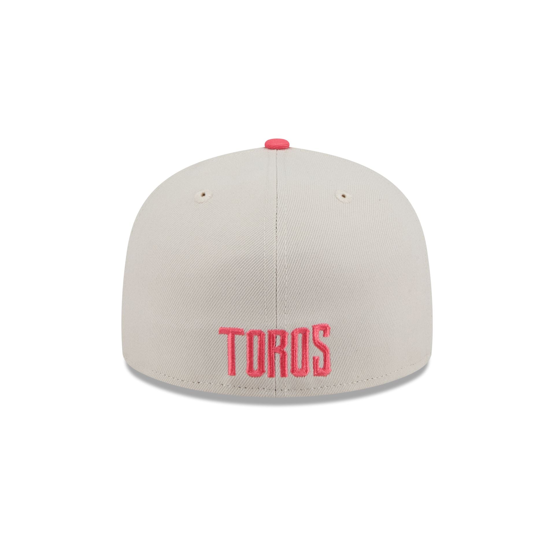 Toros de Tijuana Two-Tone Coral 59FIFTY Fitted Hat