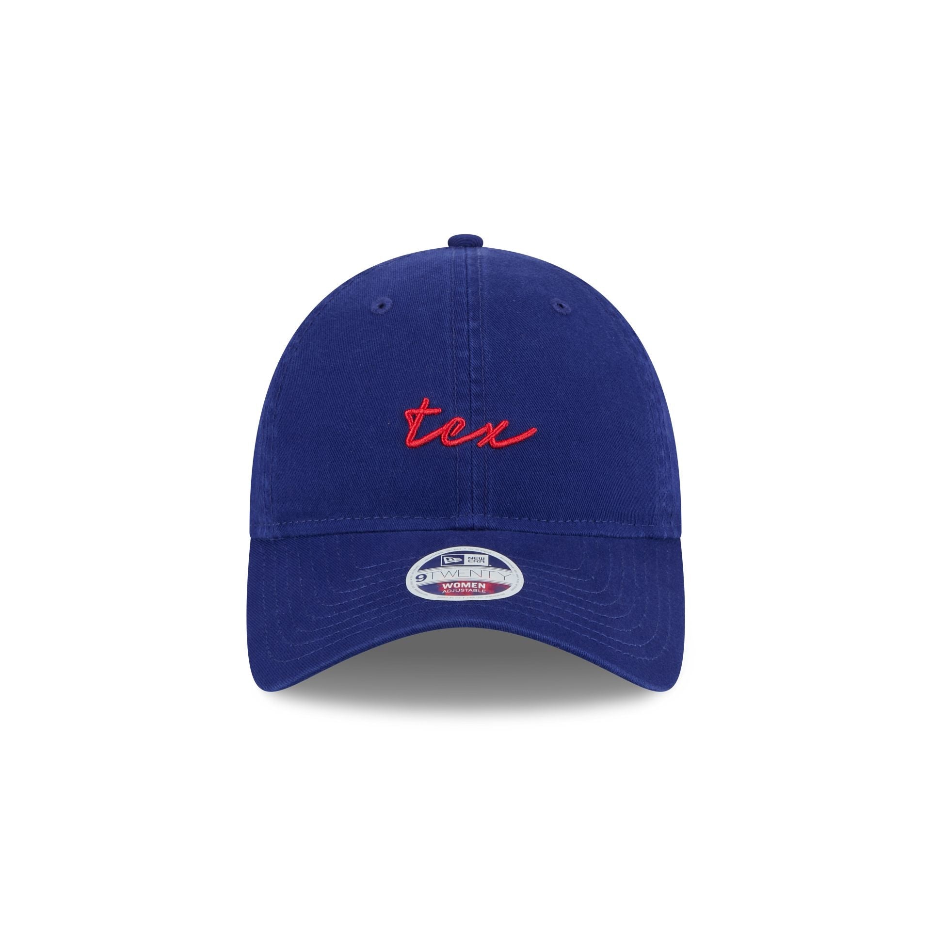 Texas Rangers Women's Script 9TWENTY Adjustable Hat
