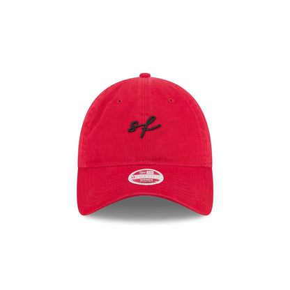 San Francisco 49ers Women's Script 9TWENTY Adjustable Hat