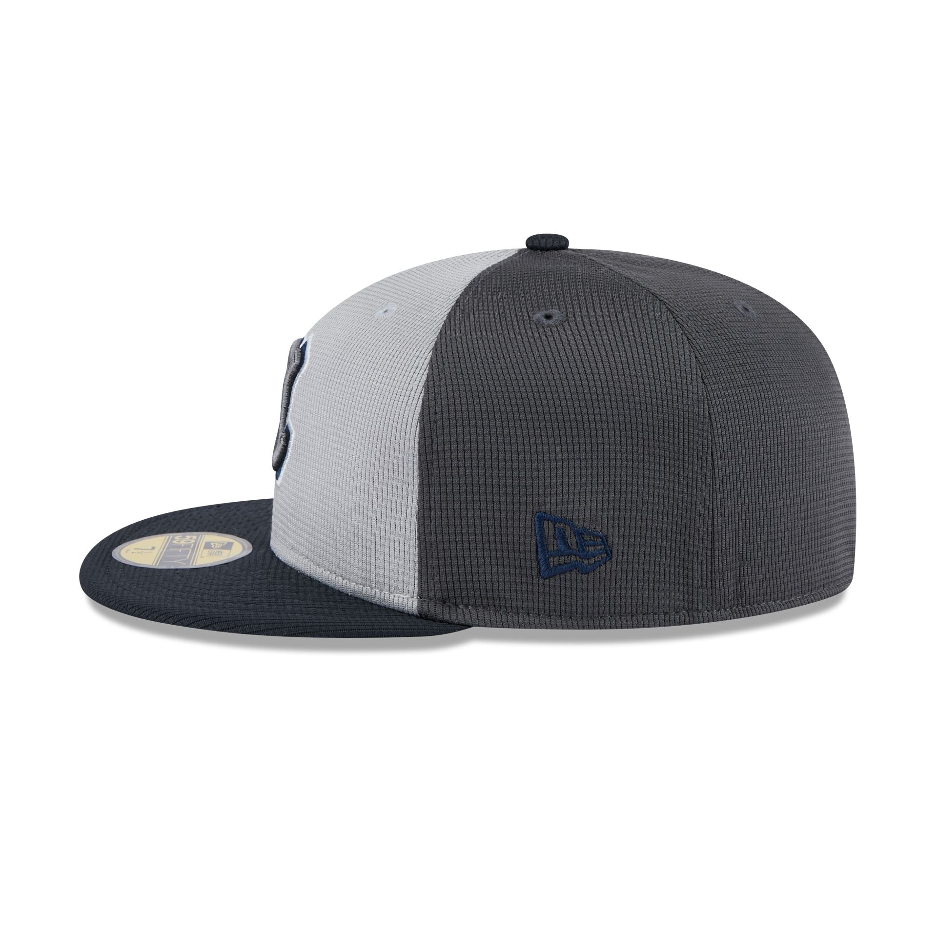 Atlanta Braves 2025 Batting Practice Gray 59FIFTY Fitted Hat