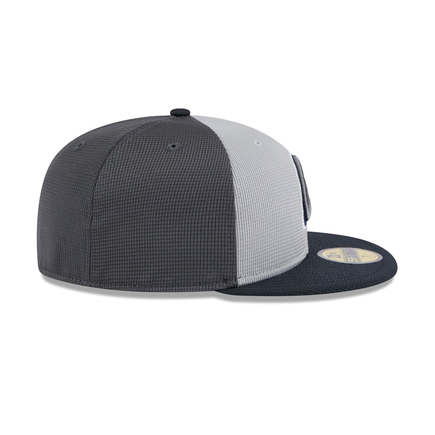 Atlanta Braves 2025 Batting Practice Gray 59FIFTY Fitted Hat
