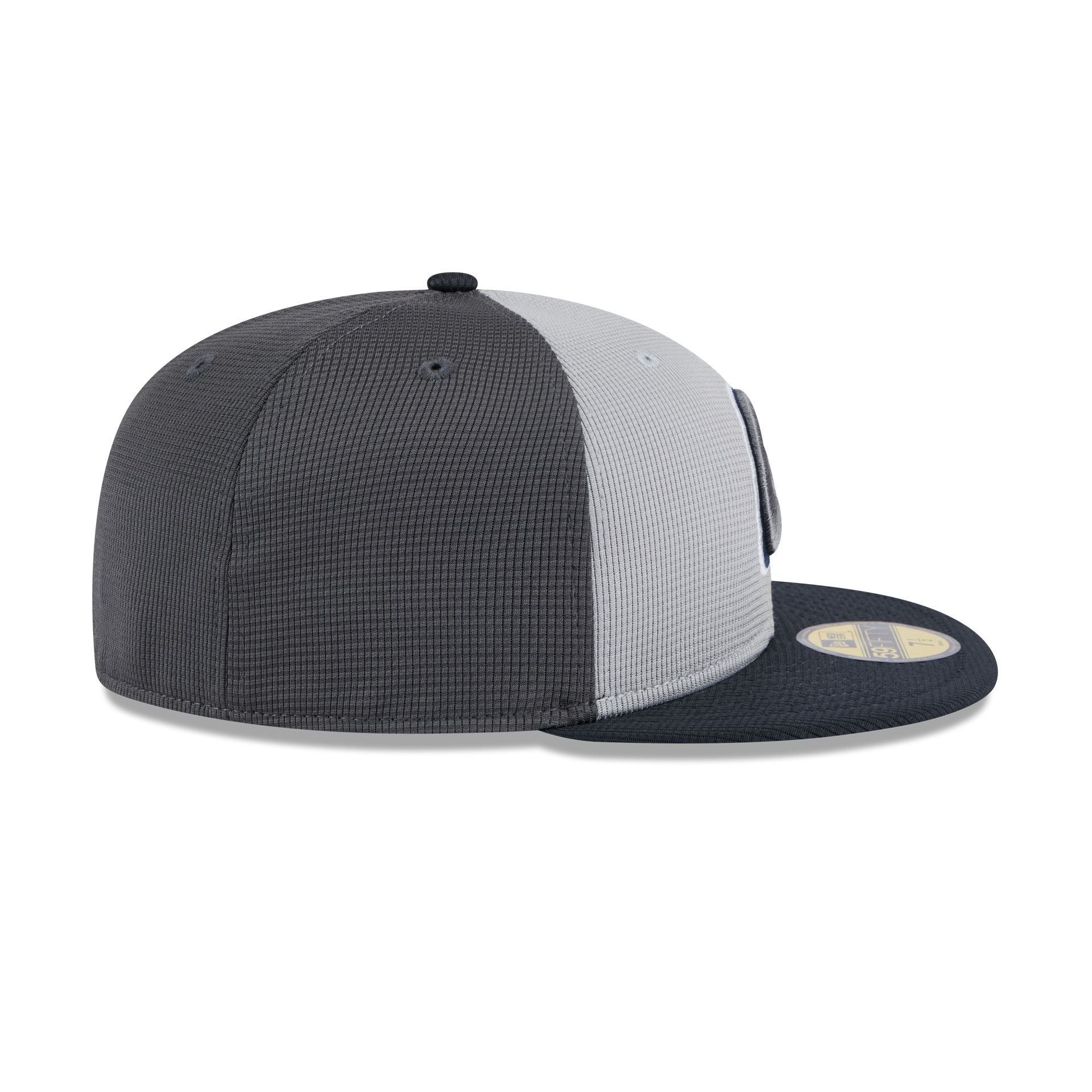 Atlanta Braves 2025 Batting Practice Gray 59FIFTY Fitted Hat