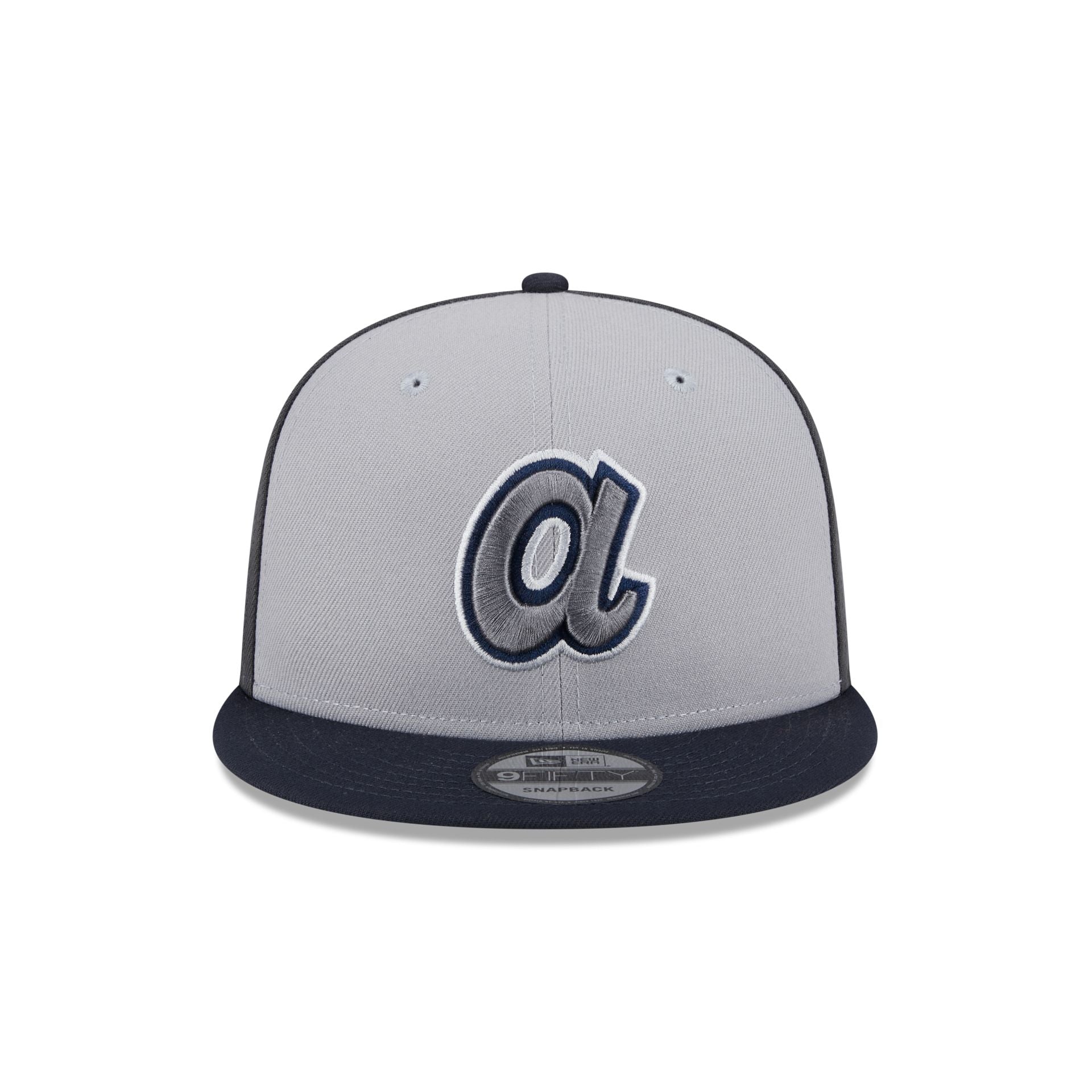 Atlanta Braves 2025 Batting Practice Gray 9FIFTY Snapback Hat