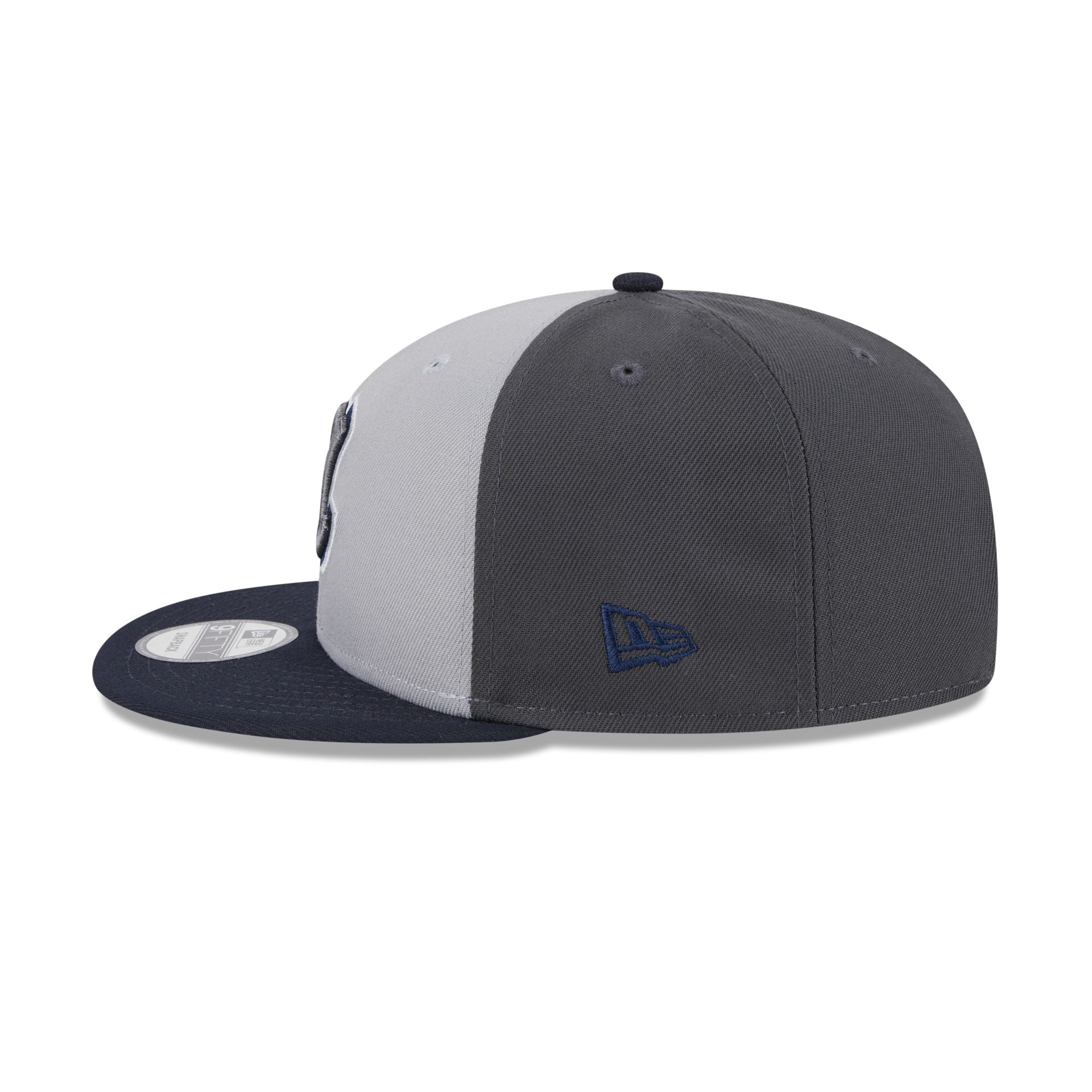 Atlanta Braves 2025 Batting Practice Gray 9FIFTY Snapback Hat