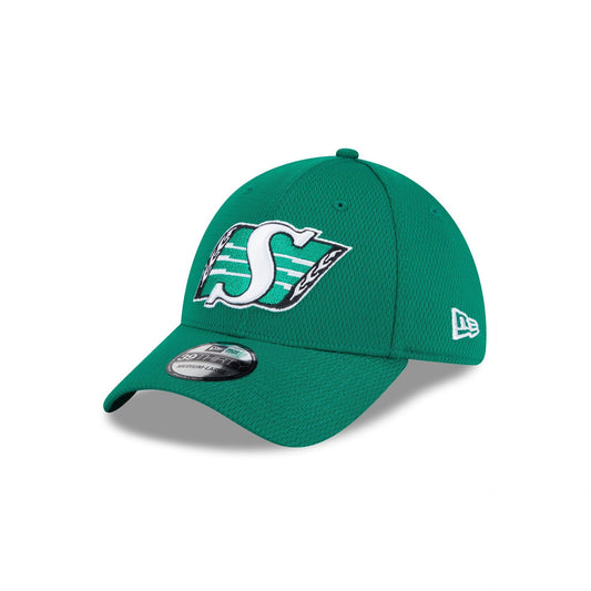 Saskatchewan Roughriders Rear Wordmark 39THIRTY Stretch Fit Hat