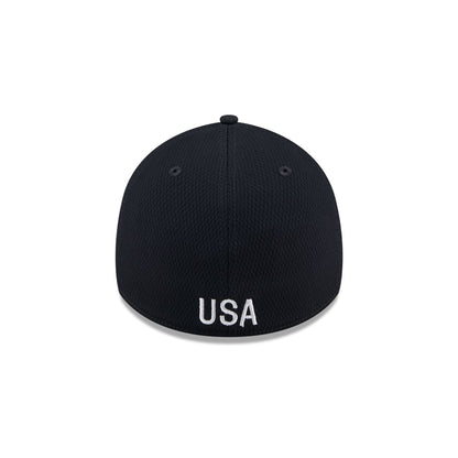 U.S. Soccer Men's National Team Rear Wordmark 39THIRTY Stretch Fit Hat