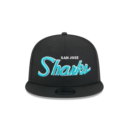 San Jose Sharks Script 9FIFTY Snapback Hat