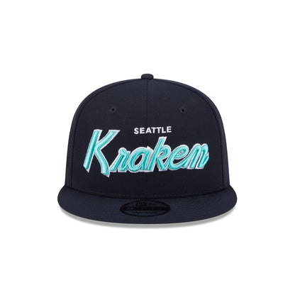 Seattle Kraken Script 9FIFTY Snapback Hat
