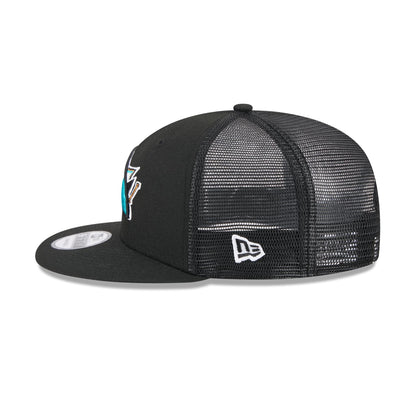 San Jose Sharks Team Tag 9FIFTY Trucker Hat