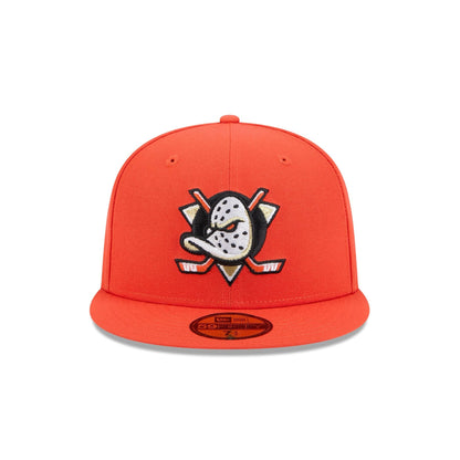Anaheim Ducks Rear Wordmark 59FIFTY Fitted Hat