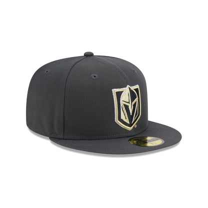Vegas Golden Knights Rear Wordmark 59FIFTY Fitted Hat