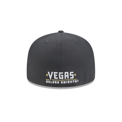 Vegas Golden Knights Rear Wordmark 59FIFTY Fitted Hat