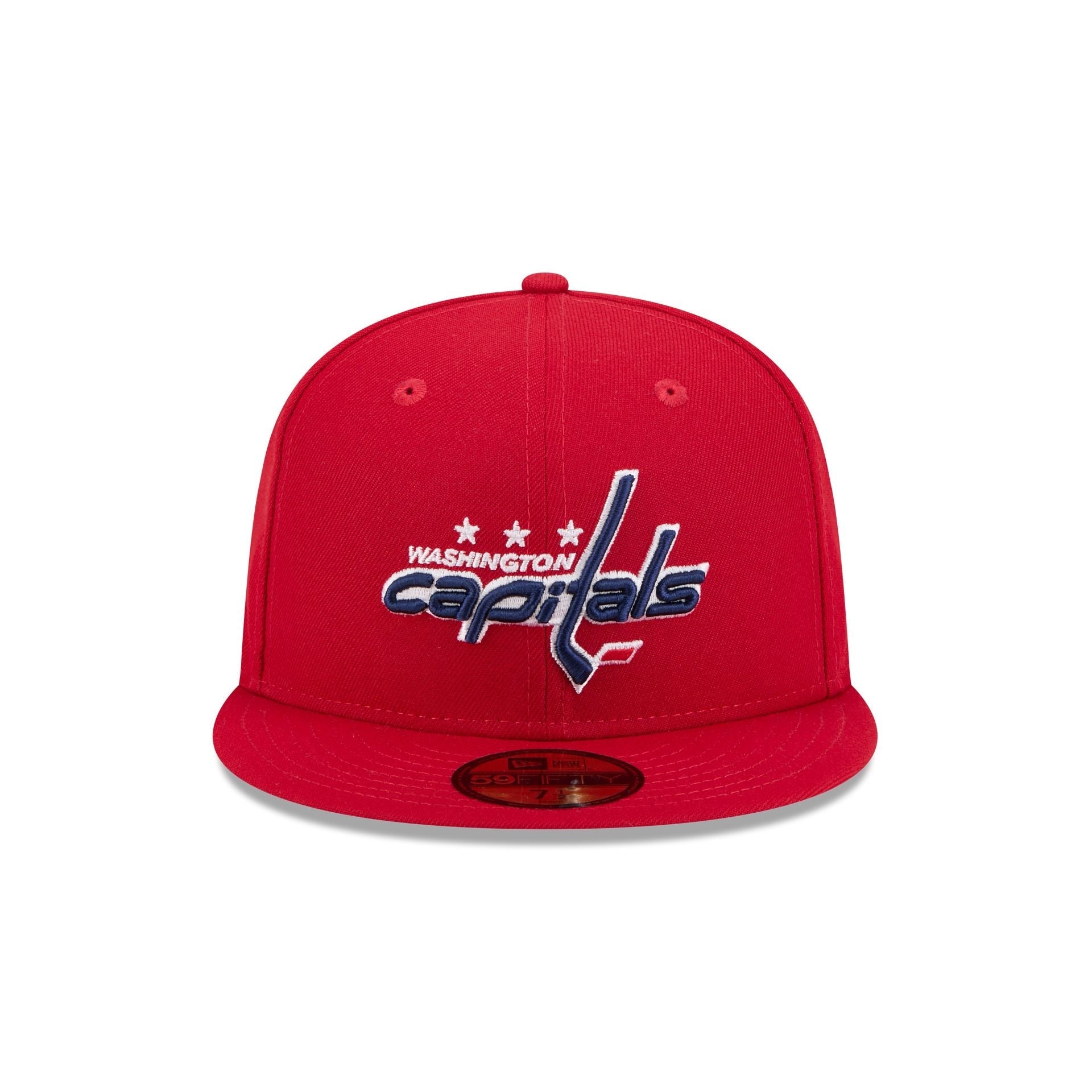 Washington Capitals Rear Wordmark 59FIFTY Fitted Hat