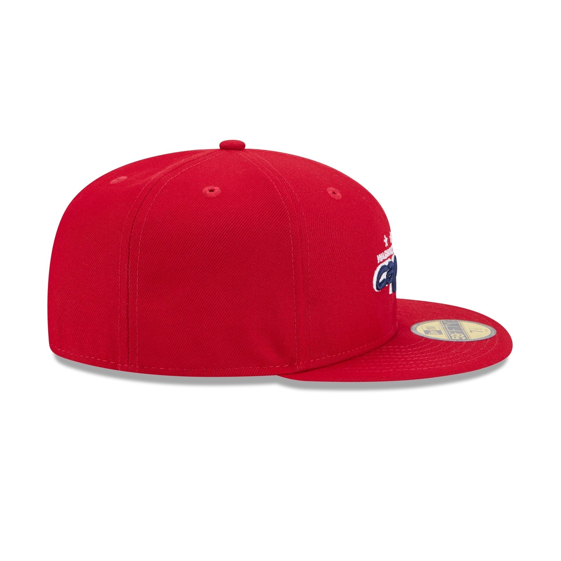 Washington Capitals Rear Wordmark 59FIFTY Fitted Hat