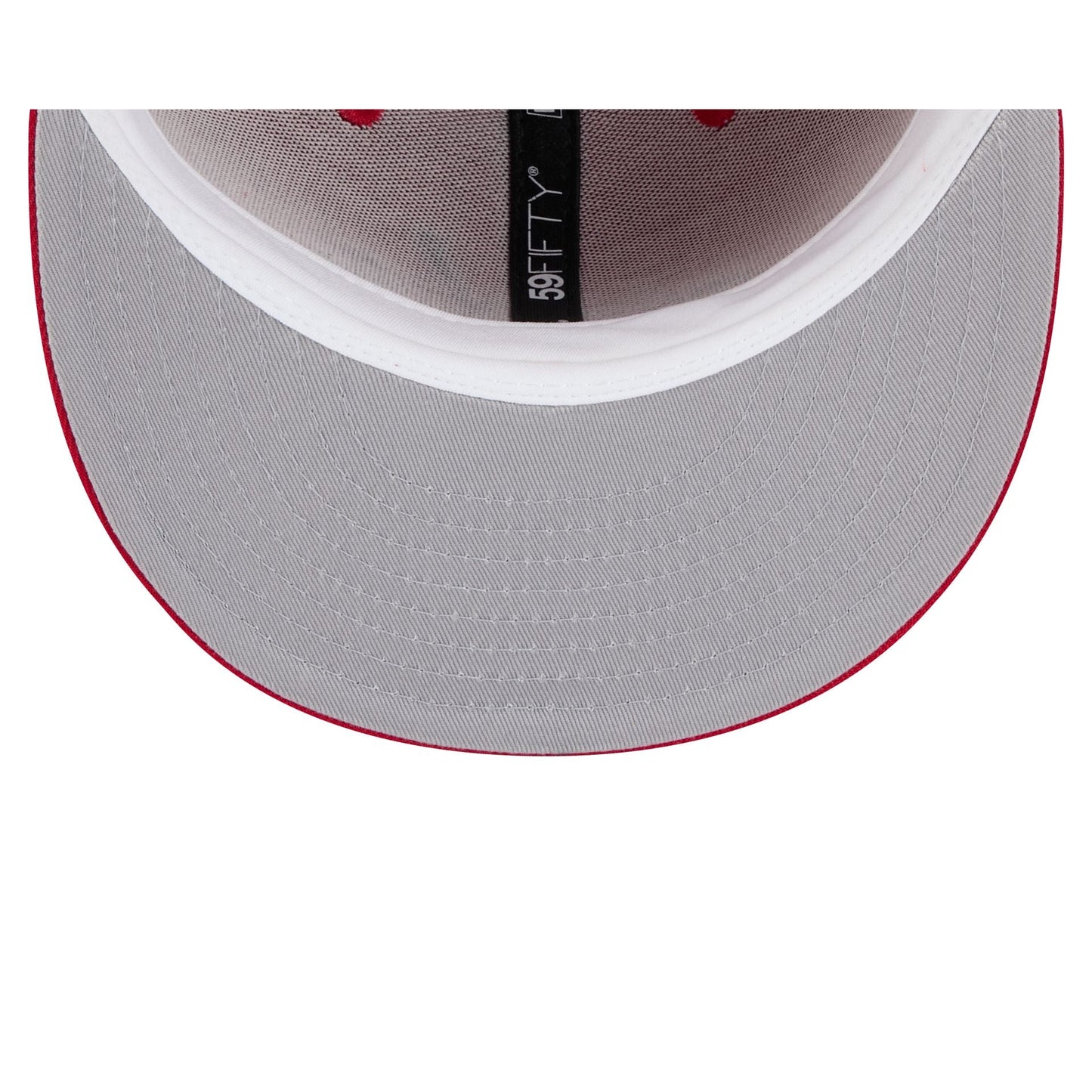 Washington Capitals Rear Wordmark 59FIFTY Fitted Hat