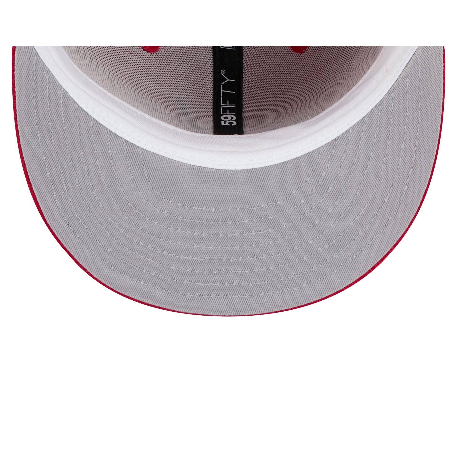 Washington Capitals Rear Wordmark 59FIFTY Fitted Hat