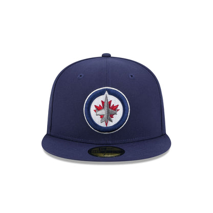 Winnipeg Jets Rear Wordmark 59FIFTY Fitted Hat
