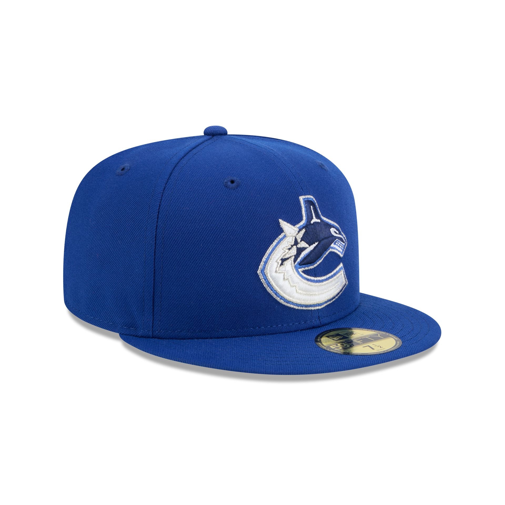 Vancouver Canucks Rear Wordmark 59FIFTY Fitted Hat