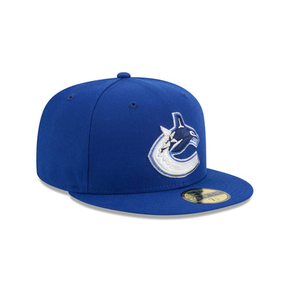 Vancouver Canucks Rear Wordmark 59FIFTY Fitted Hat