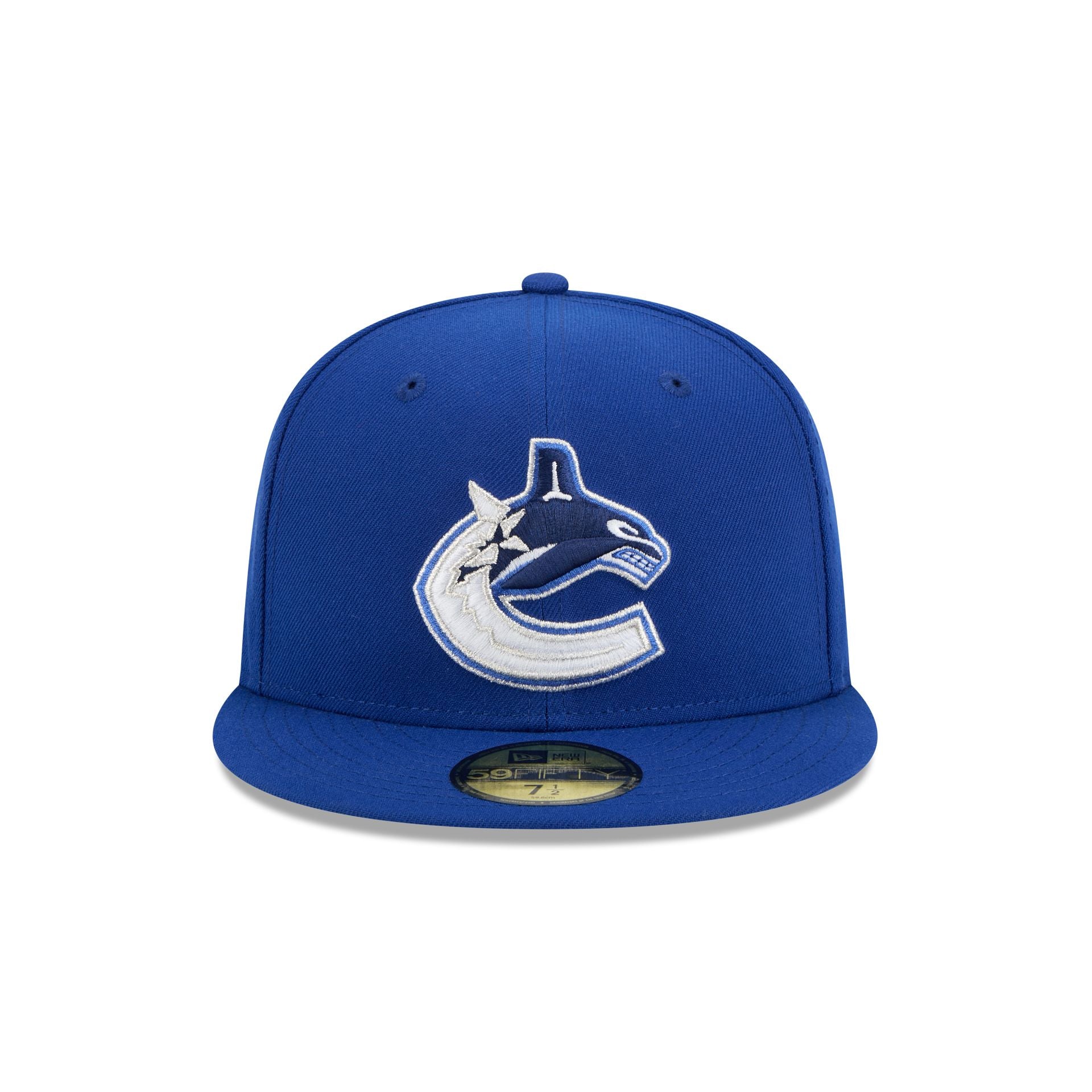Vancouver Canucks Rear Wordmark 59FIFTY Fitted Hat
