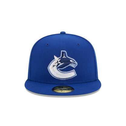 Vancouver Canucks Rear Wordmark 59FIFTY Fitted Hat