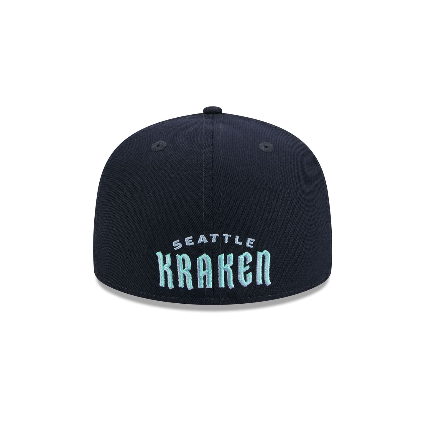 Seattle Kraken Rear Wordmark 59FIFTY Fitted Hat