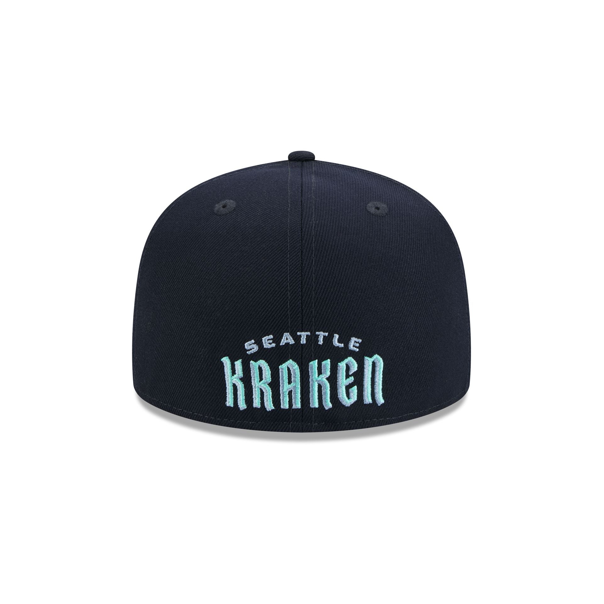 Seattle Kraken Rear Wordmark 59FIFTY Fitted Hat