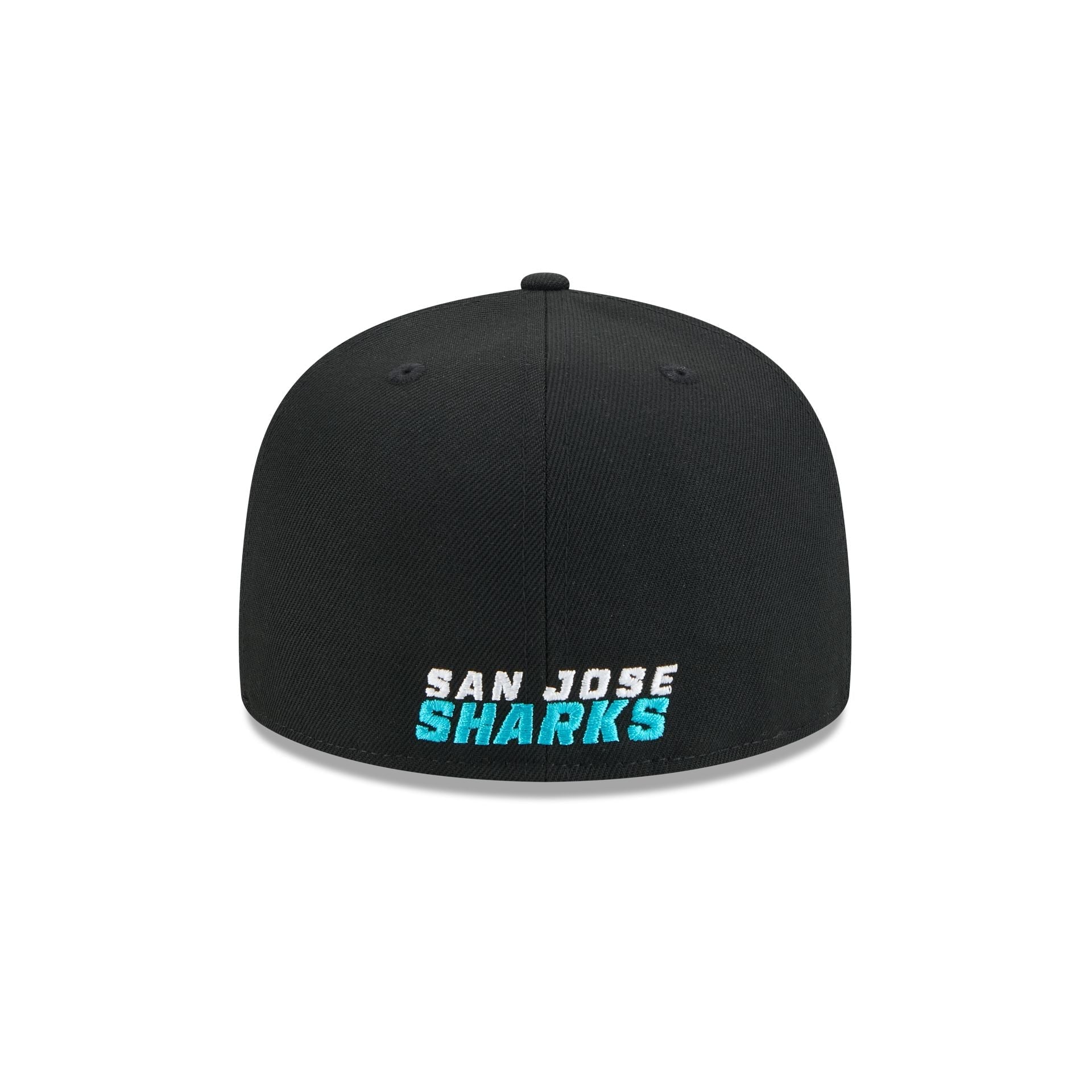 San Jose Sharks Rear Wordmark 59FIFTY Fitted Hat