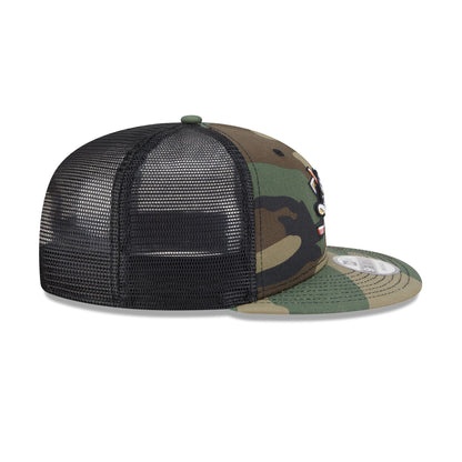 Anaheim Ducks Camo 9FIFTY Trucker Hat