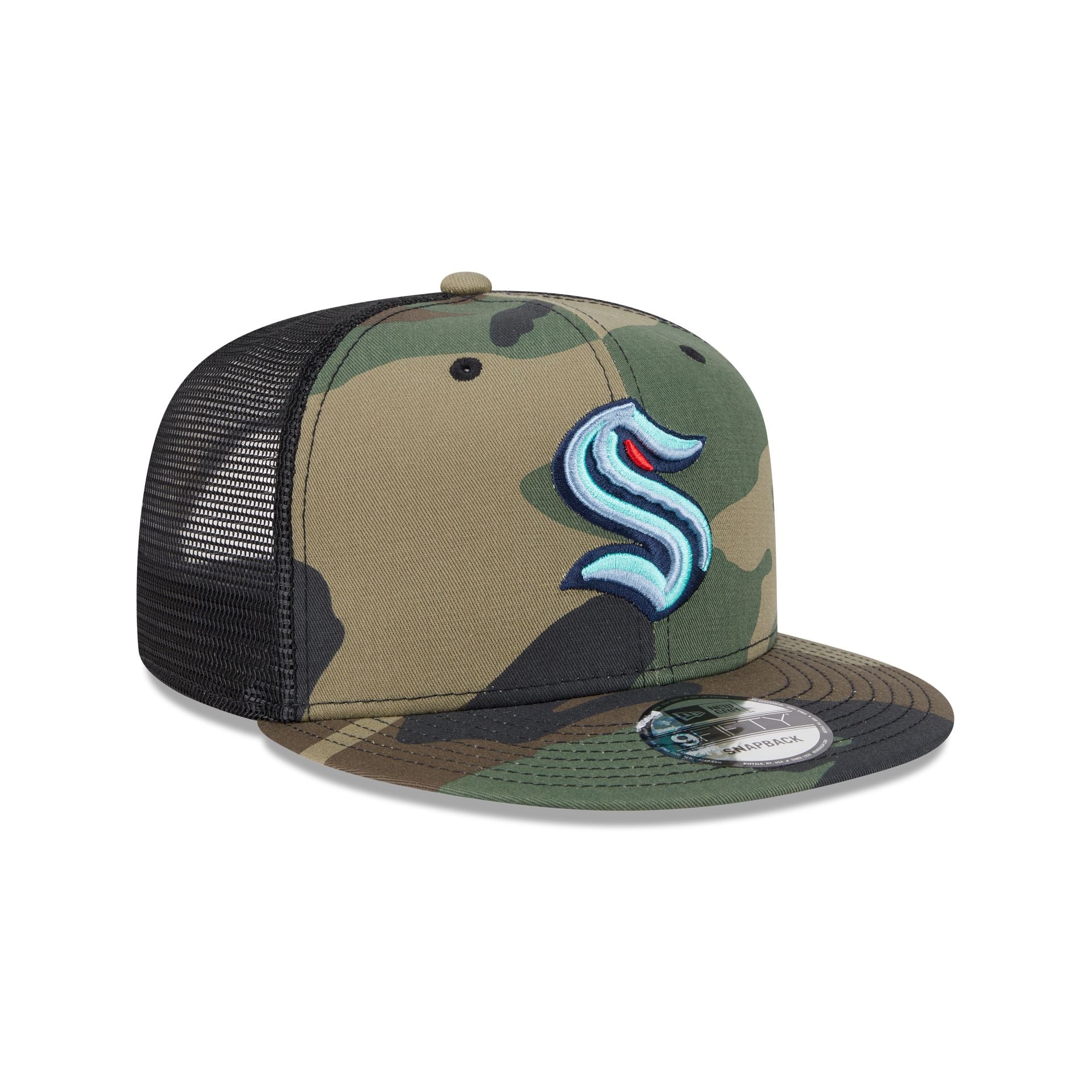 Seattle Kraken Camo 9FIFTY Trucker Hat