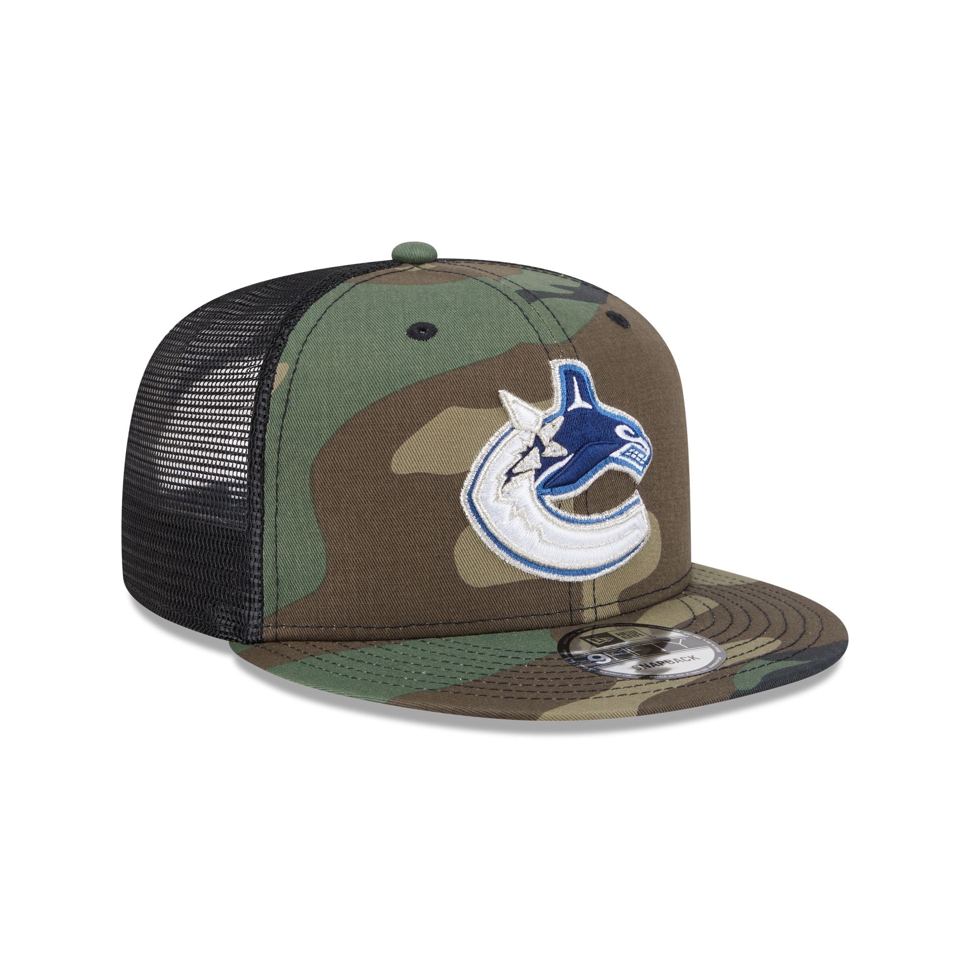 Vancouver Canucks Camo 9FIFTY Trucker Hat