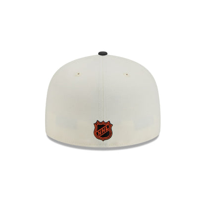 Anaheim Ducks Chrome White 59FIFTY Fitted Hat
