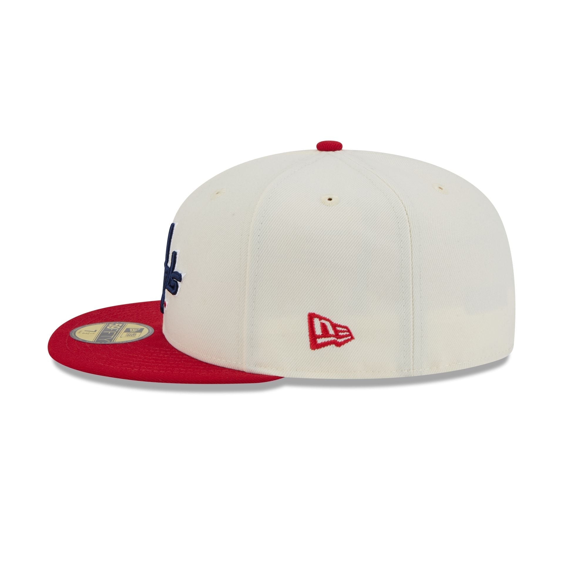 Washington Capitals Chrome White 59FIFTY Fitted Hat