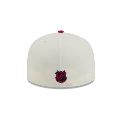 Washington Capitals Chrome White 59FIFTY Fitted Hat