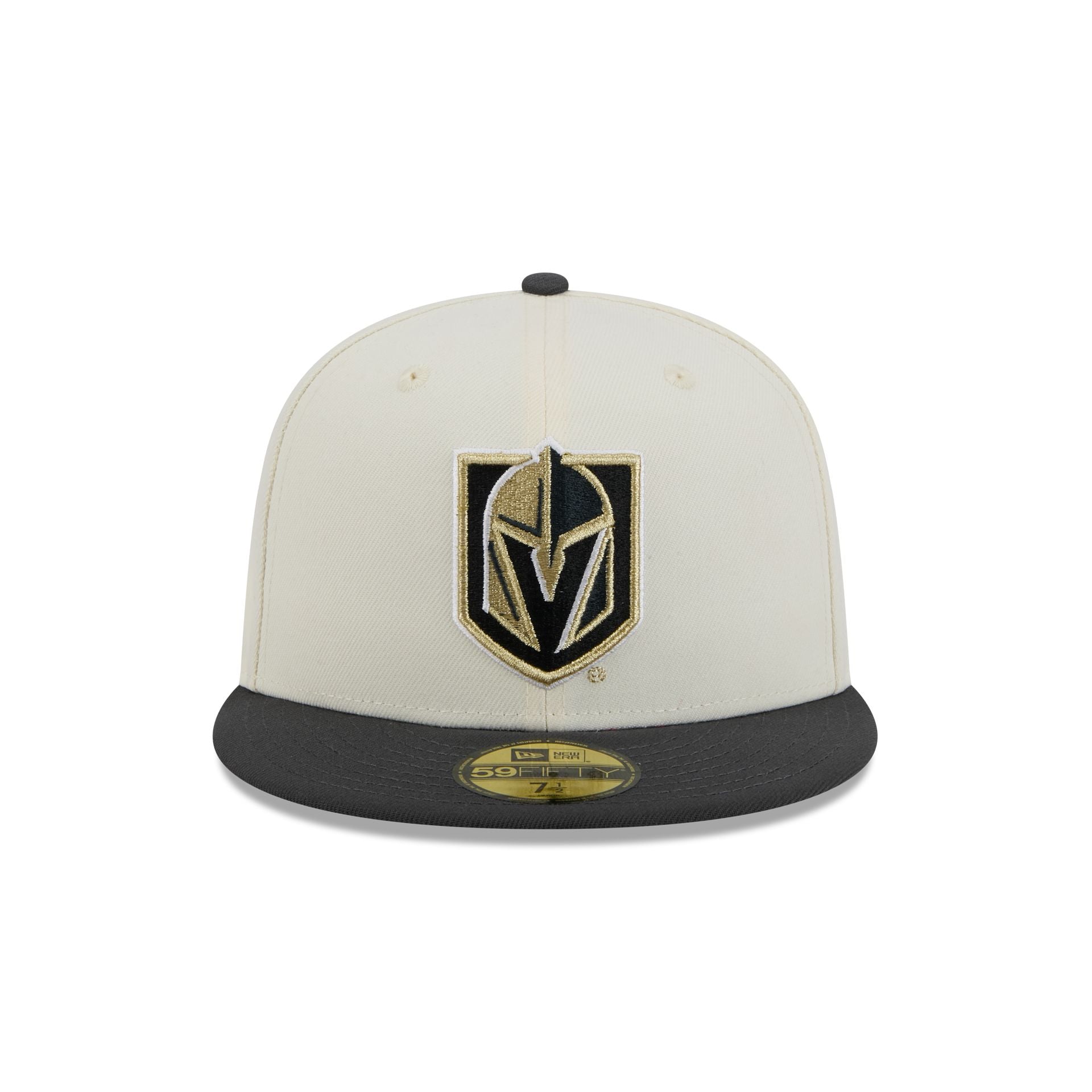 Vegas Golden Knights Chrome White 59FIFTY Fitted Hat
