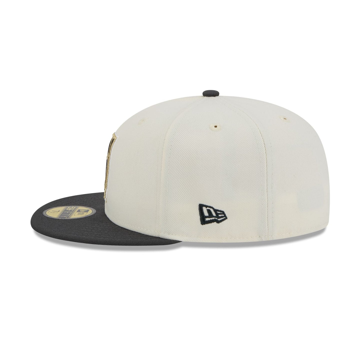 Vegas Golden Knights Chrome White 59FIFTY Fitted Hat