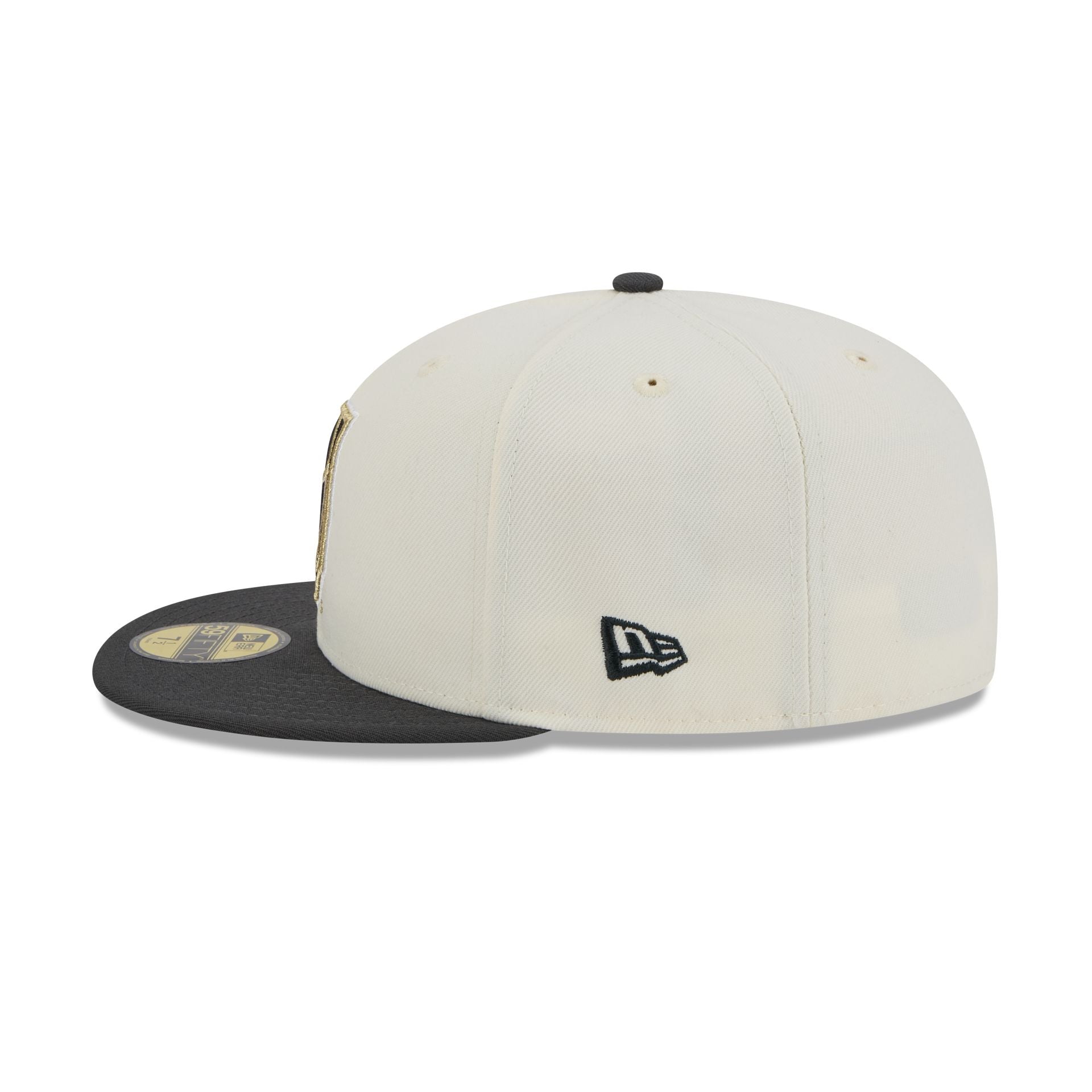 Vegas Golden Knights Chrome White 59FIFTY Fitted Hat