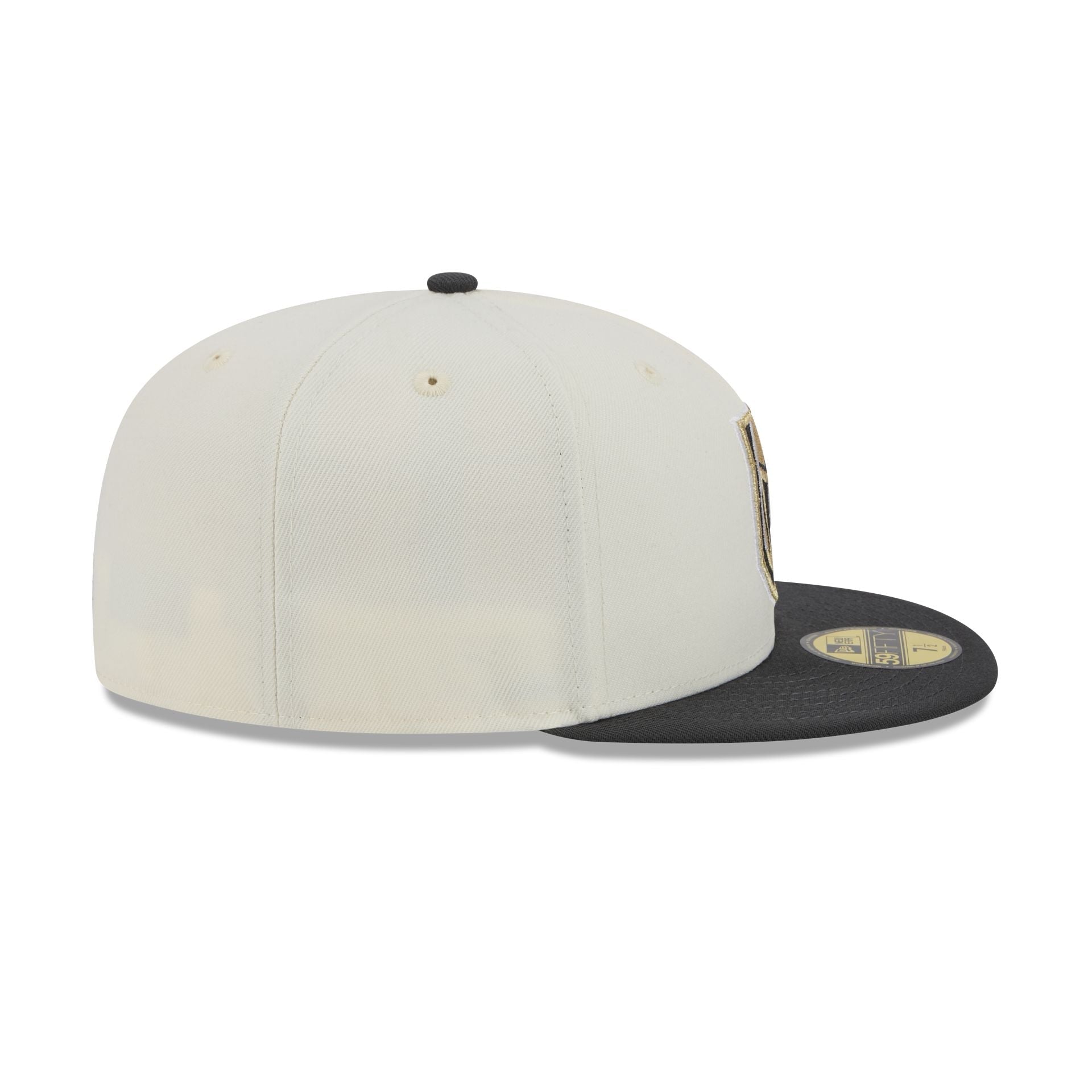 Vegas Golden Knights Chrome White 59FIFTY Fitted Hat