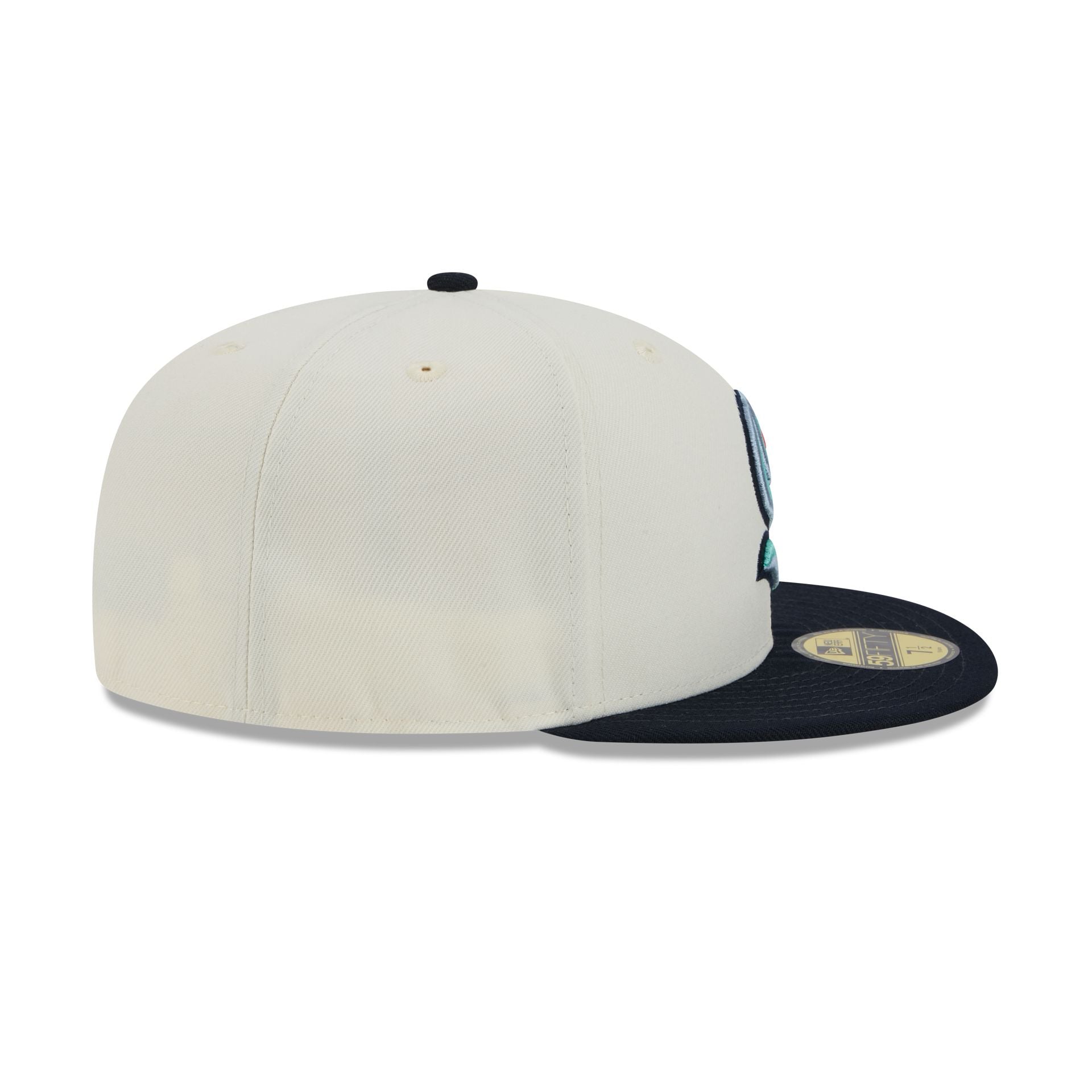 Seattle Kraken Chrome White 59FIFTY Fitted Hat