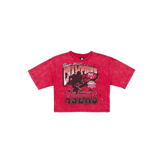 San Francisco 49ers Sport Classics Women's Cropped T-Shirt