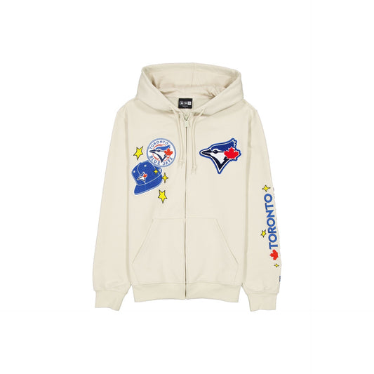 Toronto Blue Jays Stone Logo Select Full-Zip Hoodie