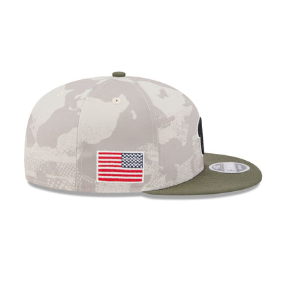 Washington Nationals Armed Forces Day 2025 Split Panel 9FIFTY Snapback Hat